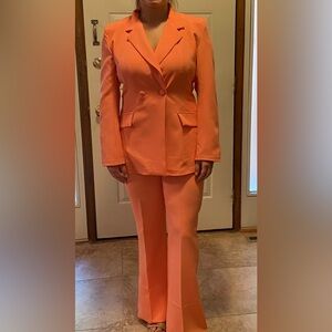 Coral Interview Pantsuit size 8